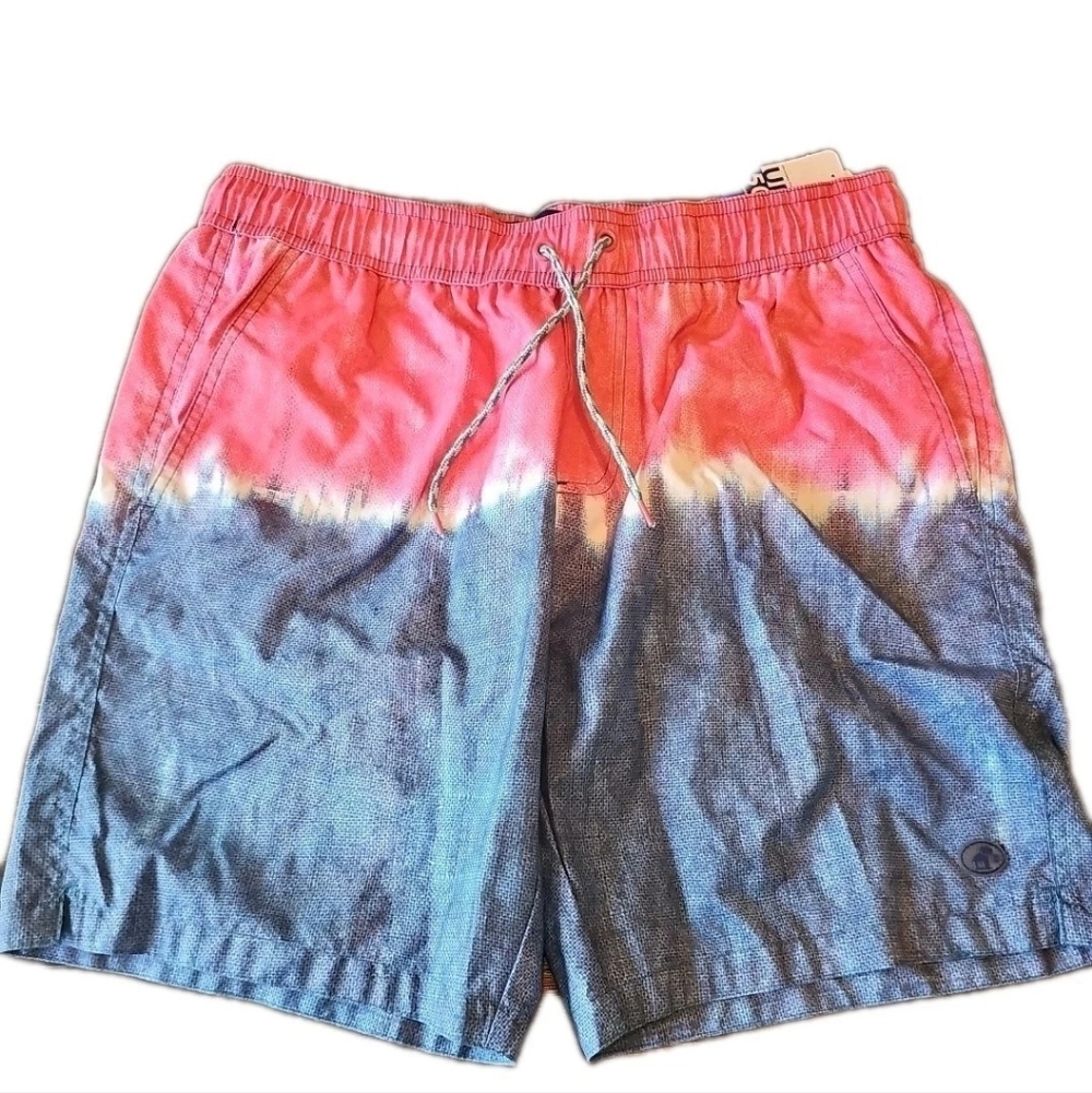 Caribbean Joe Men's Swim Trunks -UPF 50+ Size M